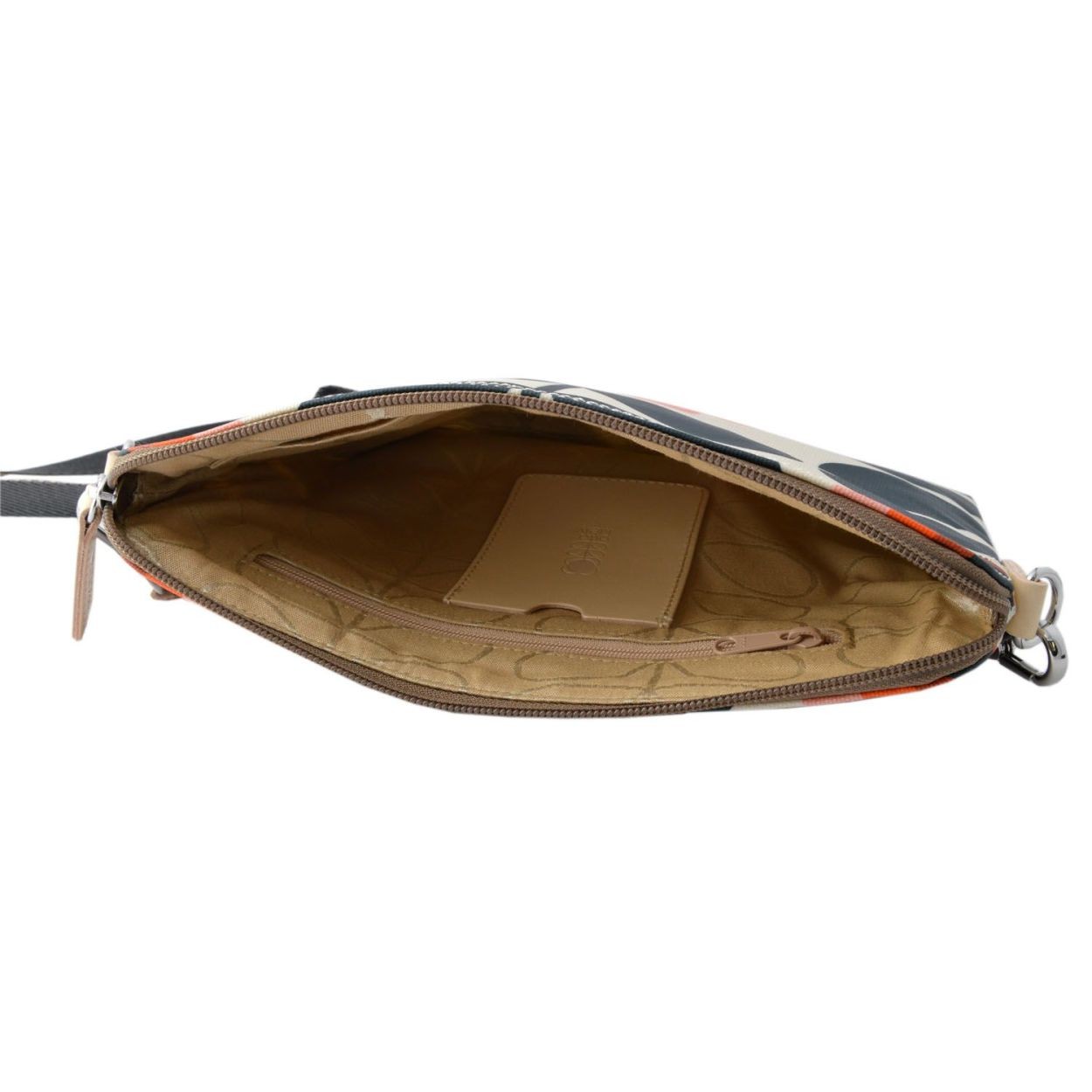 オーラカイリー Orla Kiely 17SESFS136 Sunset ショルダーストラップ付 トラベルポーチ バッグ クロスボディ SUMMER FROWER STEM Travel Pouch