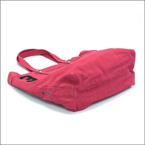 ポロ ラルフローレン BIG PONY TOTE  405532853001 PARK AVENUE RED ファスナー付 キャンバス トートバッグ