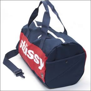 ステューシー STUSSY×Herschel Supply SPORT SP15 LARGE DUFFLE BAG 134111 NAVY ハーシェル サプライ コラボ Wネーム スポーツMIX 2WAY ダッフルバッグ ボストンバッグ