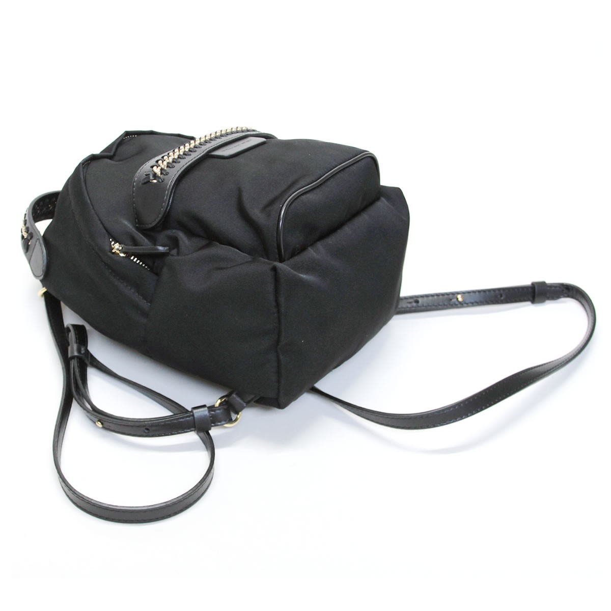 ステラマッカートニー STELLA McCARTNEY 469178 W8091 1000 ファラベラGO ミニ バックパック リュックサック ショルダーバッグ Mini Back Pack Eco Nylon Falabella Go