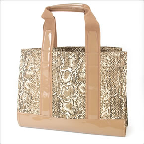 【TORY BURCH】トリーバーチ トートバック サンド（スネーク調） 11109099-255