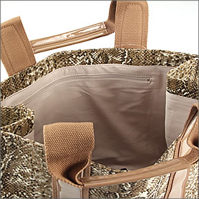 【TORY BURCH】トリーバーチ トートバック サンド（スネーク調） 11109099-255