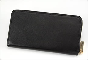 【TORY BURCH】トリーバーチ ラウンドファスナー長財布 ブラック 50005060-001