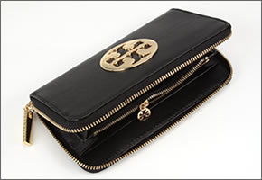 【TORY BURCH】トリーバーチ ラウンドファスナー長財布 ブラック 50005060-001