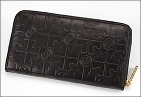 【TORY BURCH】トリーバーチ ラウンドファスナー長財布 ブラック 21105001-001