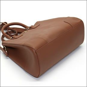 トリーバーチ ROBINSON TRIANGLE TOTE ロビンソン 2WAY ショルダー・トートバッグ ブラウン ≪2013AW≫ 31139642 201 LUGGAGE