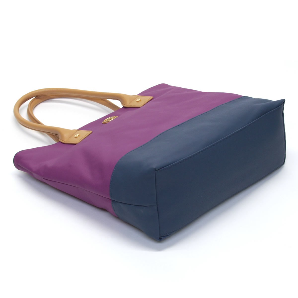 トリーバーチ TORY BURCH 31139754 655 FUCHSIA/NIGHT SKY JADEN TOTE バイカラー トートバッグ フーシャパープル/ナイトスカイネイビー