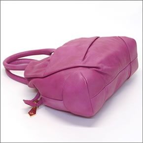 ヴィヴィアン ウエストウッド  カウレザー ハンドバッグ POCKET YASMINE 6585 421 FUXIA