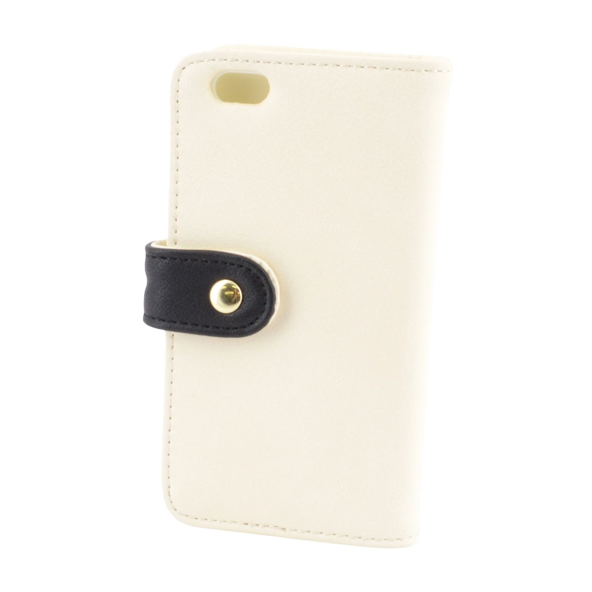 アネロ anello  ZH-L0284-BK POLAR BEAR BENJAMIN オシャレなシロクマ ベンジャミン iPhone6・6s専用 手帳型ケース スマートフォン スマホケース アイフォンカバー