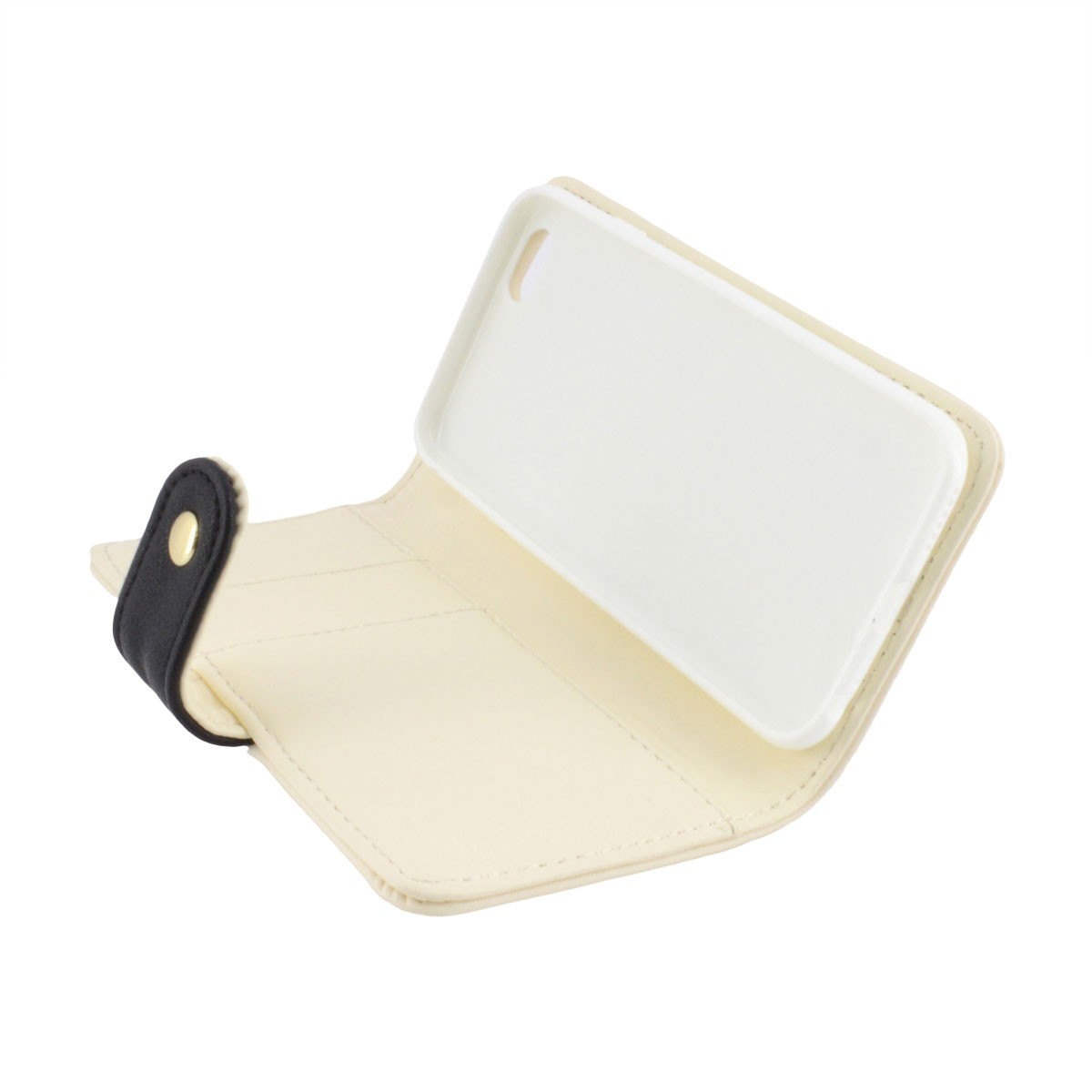 アネロ anello  ZH-L0284-BK POLAR BEAR BENJAMIN オシャレなシロクマ ベンジャミン iPhone6・6s専用 手帳型ケース スマートフォン スマホケース アイフォンカバー