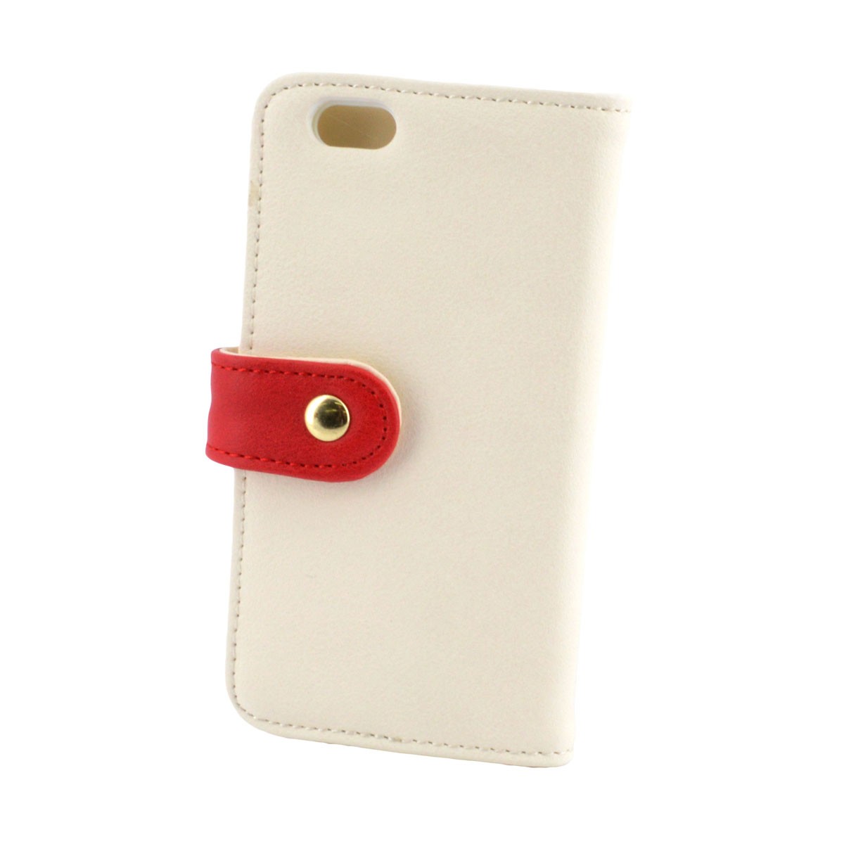 アネロ anello  ZH-L0284-RE POLAR BEAR BENJAMIN オシャレなシロクマ ベンジャミン iPhone6・6s専用 手帳型ケース スマートフォン スマホケース アイフォンカバー