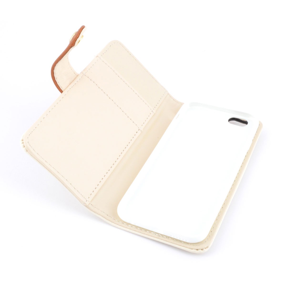 アネロ anello  ZH-L0284-CA POLAR BEAR BENJAMIN オシャレなシロクマ ベンジャミン iPhone6・6s専用 手帳型ケース スマートフォン スマホケース アイフォンカバー