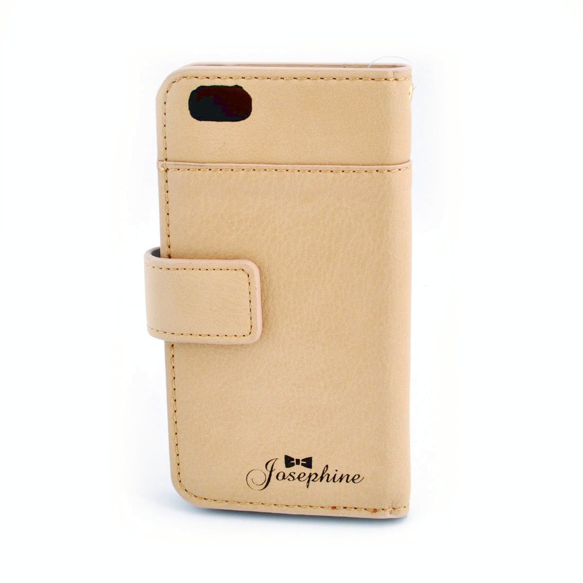 アネロ anello  ZU-M0205-BE おすましメガネ猫 ジョセフィーヌ iPhone6・6s専用 手帳型ケース スマートフォン スマホケース アイフォンカバー