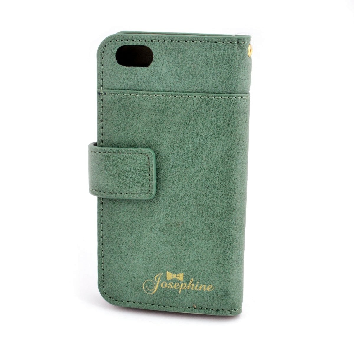 アネロ anello  ZU-M0205-MGR おすましメガネ猫 ジョセフィーヌ iPhone6・6s専用 手帳型ケース スマートフォン スマホケース アイフォンカバー