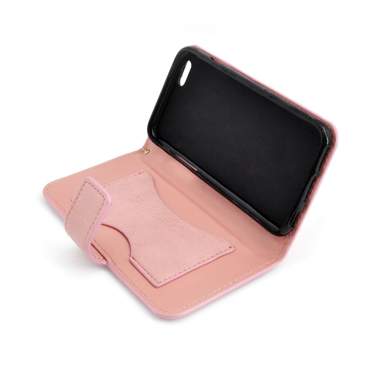 アネロ anello  ZU-M0205-PI おすましメガネ猫 ジョセフィーヌ iPhone6・6s専用 手帳型ケース スマートフォン スマホケース アイフォンカバー