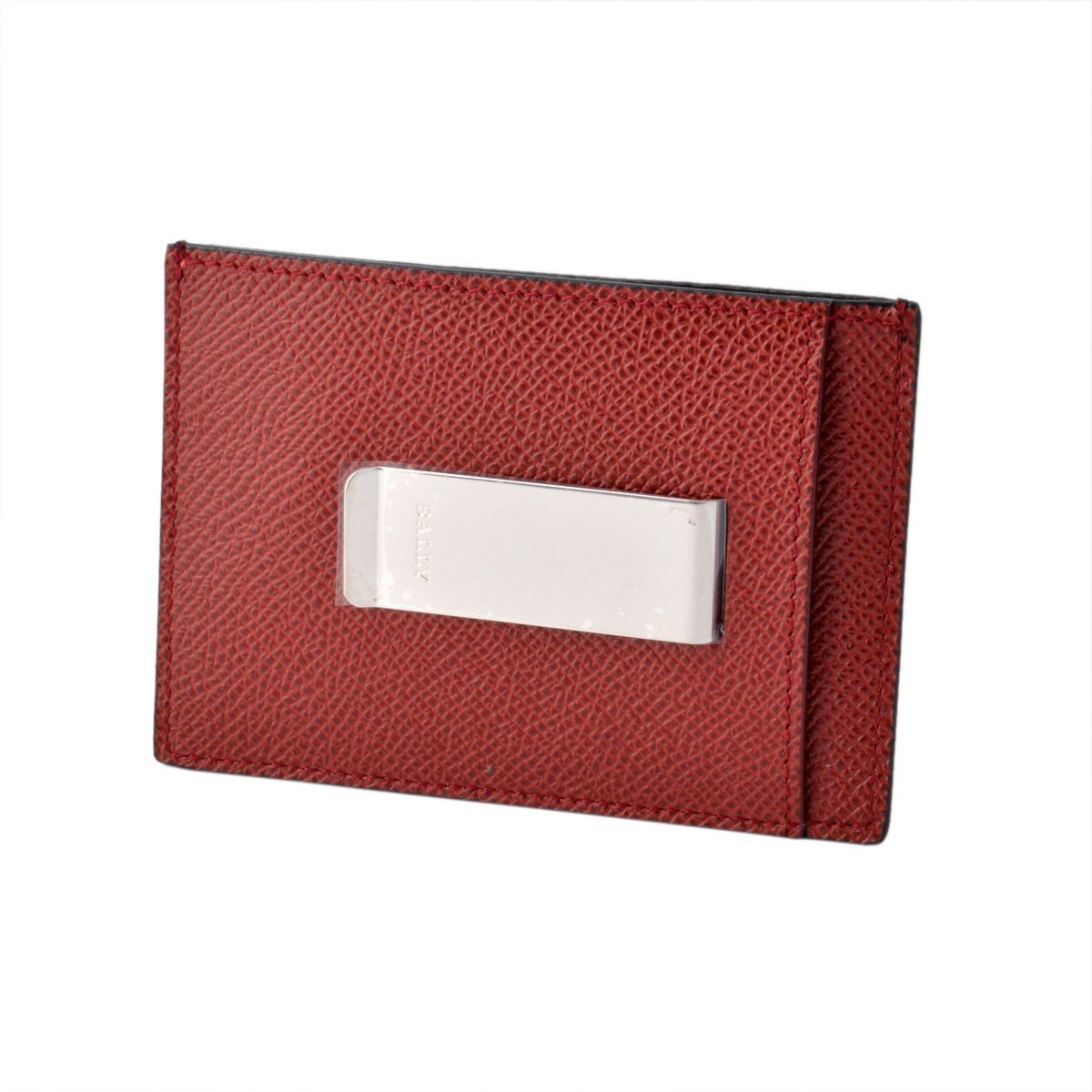 バリー BALLY BACLIPO 216 6205217 メンズ マネークリップ付 カードケース 名刺入れ