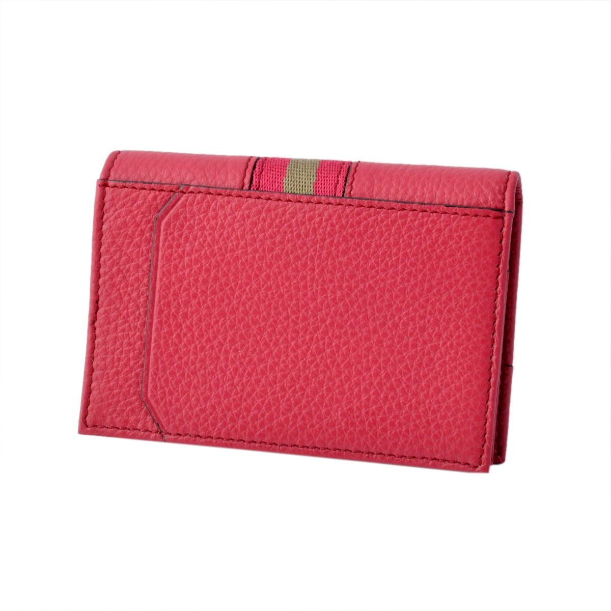 バリー BALLY COMIER STRIPES 456 6208913 レディース カードケース 名刺入れ