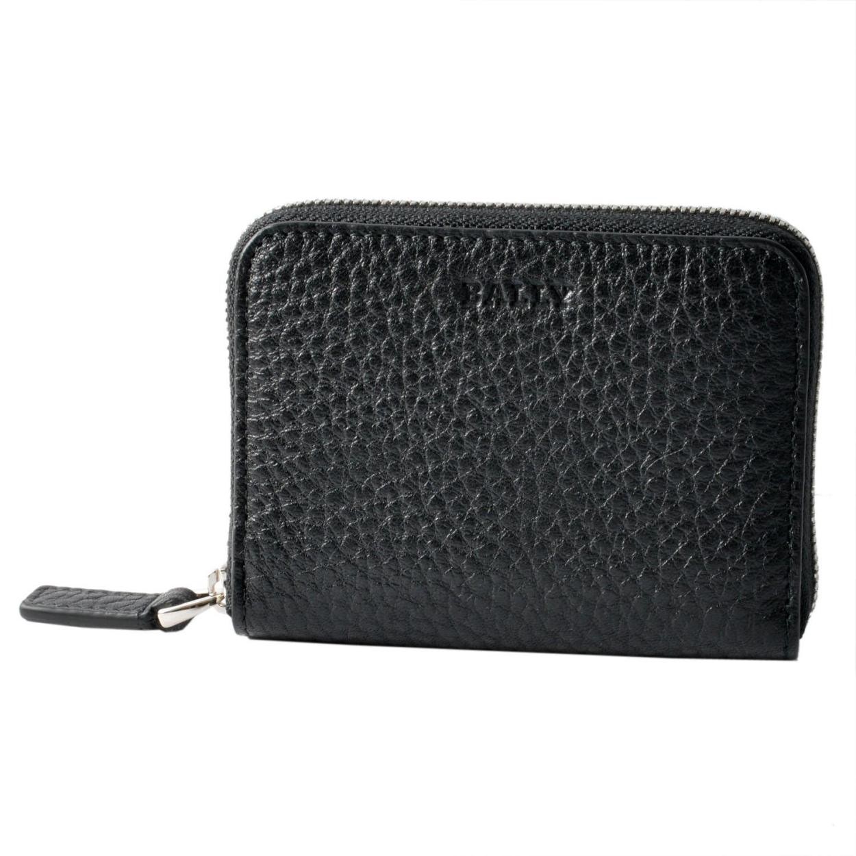 バリー BALLY MEBIOT 780 6202686 ラウンドファスナー カードケース 名刺入れ
