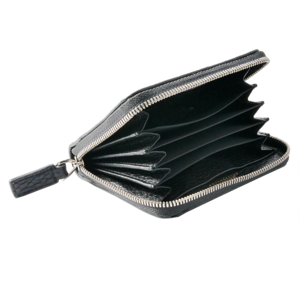 バリー BALLY MEBIOT 780 6202686 ラウンドファスナー カードケース 名刺入れ