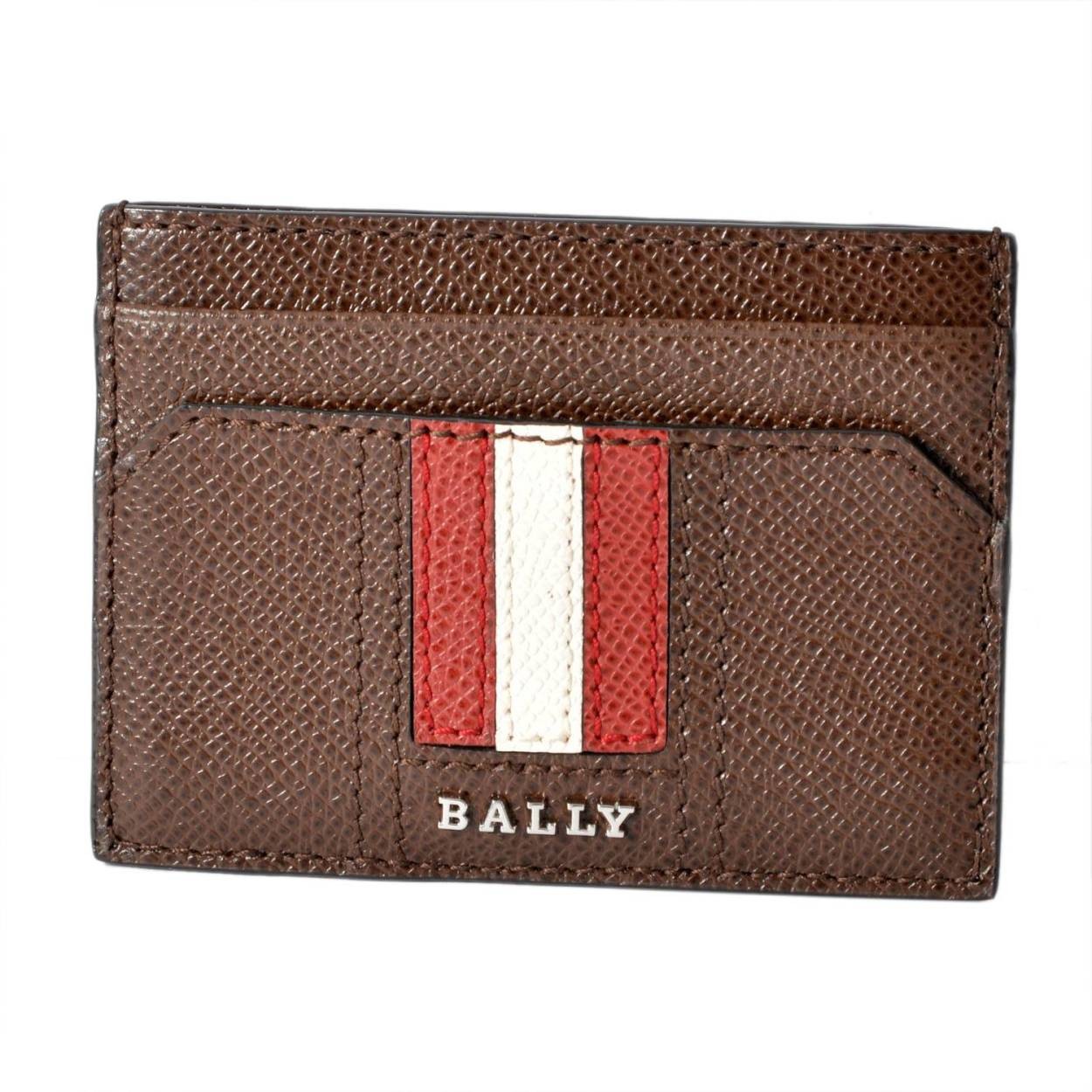 バリー BALLY THAR.LT 11 6218032 バリーストライプ カードケース 名刺入れ