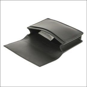 ボッテガヴェネタ ≪取り寄せ商品≫ イントレチャート カードケース 名刺入れ カーフレザー ダークグレー 174646-V4651/2015