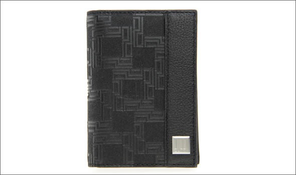 ダンヒル ≪取り寄せ商品≫ D-EIGHT ディーエイトライン メンズ カードケース 名刺入れ ブラック L2LH47A