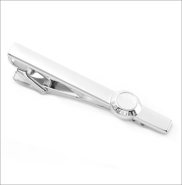 ダンヒル TIE BAR タイバー メンズ ネクタイピン シルバー/ホワイトマザーオブパール JSB8103H