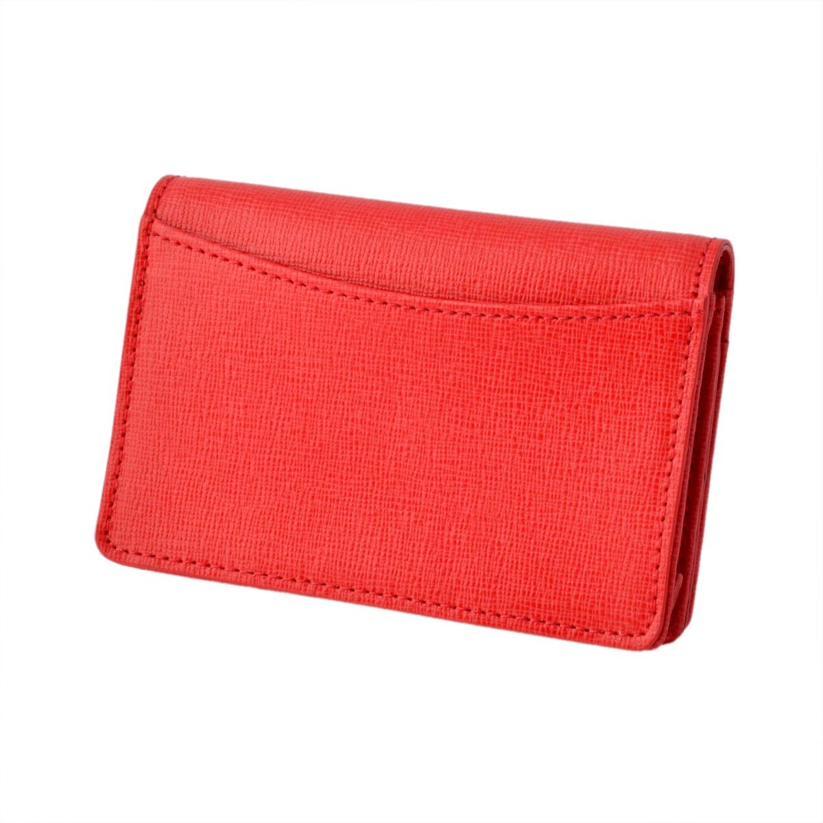 フルラ FURLA 828125 PQ40 B30 ROSSO バビロン 名刺入れ カードケース BABYLON BUSINESS CARD CASE
