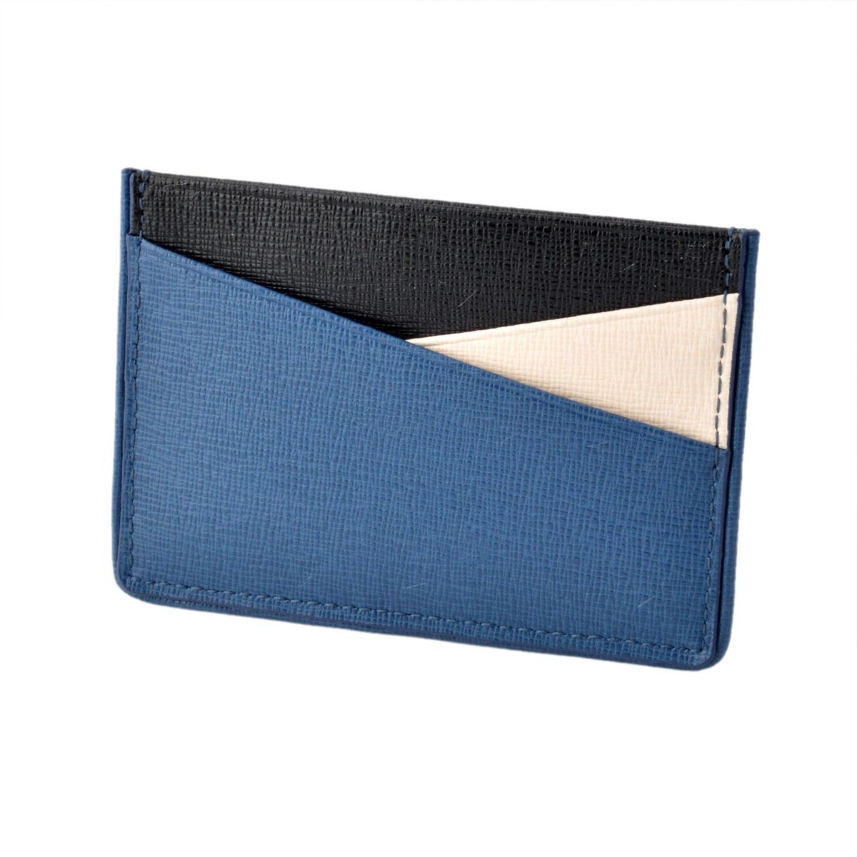 フルラ FURLA 830069 PO90 B30 BLU COBALTO ペーパームーン 3配色 カードケース 名刺入れ PAPERMOON CREDIT CARD CASE