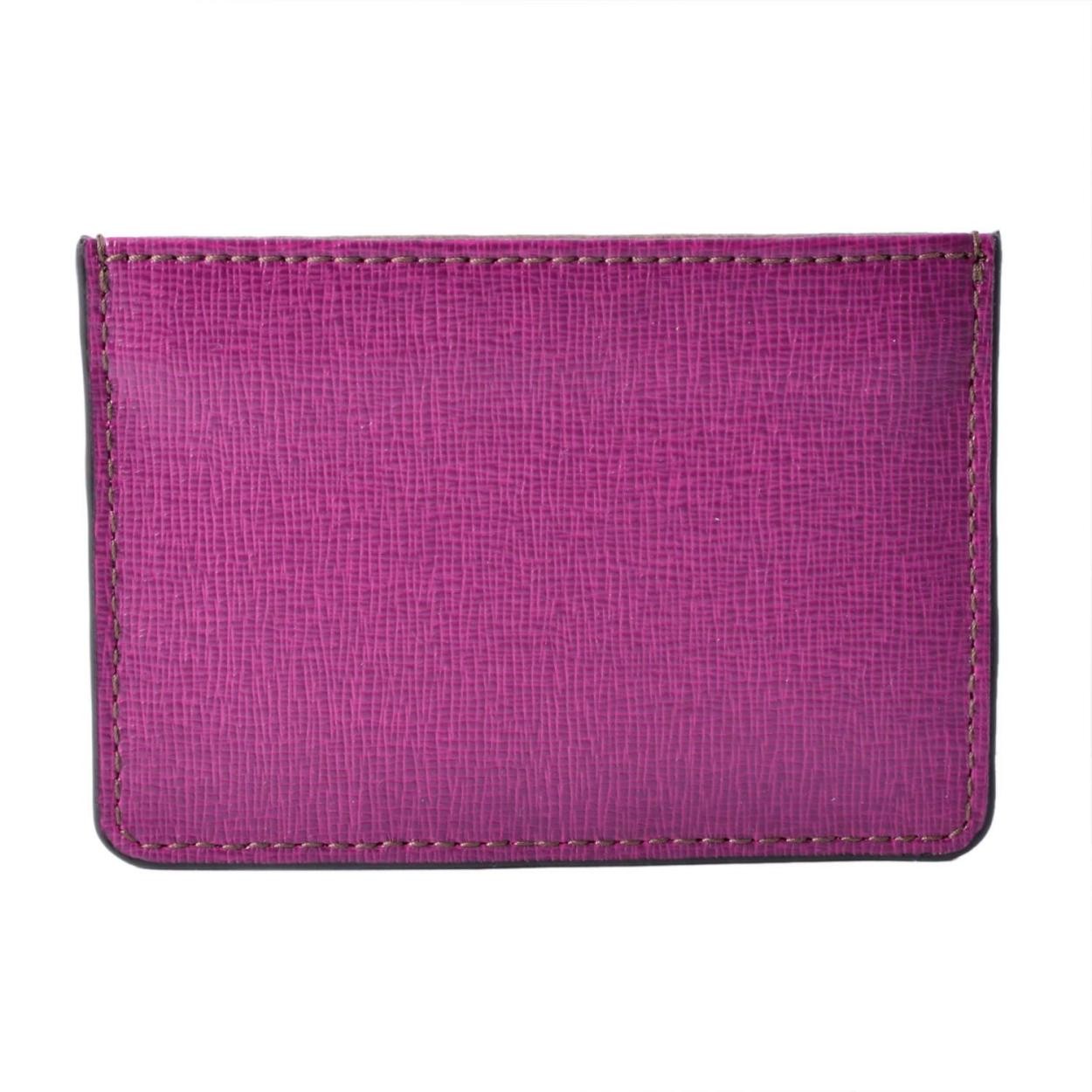 フルラ FURLA 904406 AMARENA+BRONZO PS28 SSM ジョイア カラーブロック 名刺入れ カードケース GIOIA S CREDIT CARD CASE