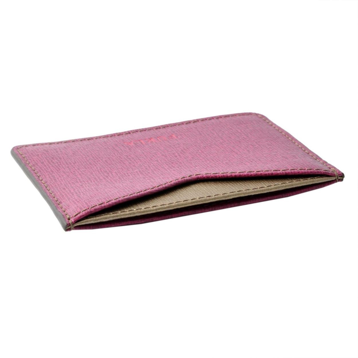 フルラ FURLA 904406 AMARENA+BRONZO PS28 SSM ジョイア カラーブロック 名刺入れ カードケース GIOIA S CREDIT CARD CASE