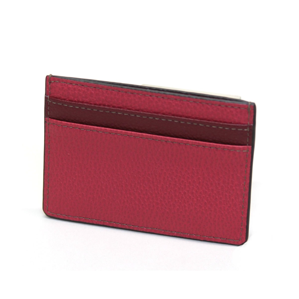 フルラ FURLA 924414 CILIEGIA+RUBY PU01 OAS バビロン カラーブロック 名刺入れ カードケース BABYLON S CREDIT CARD CASE