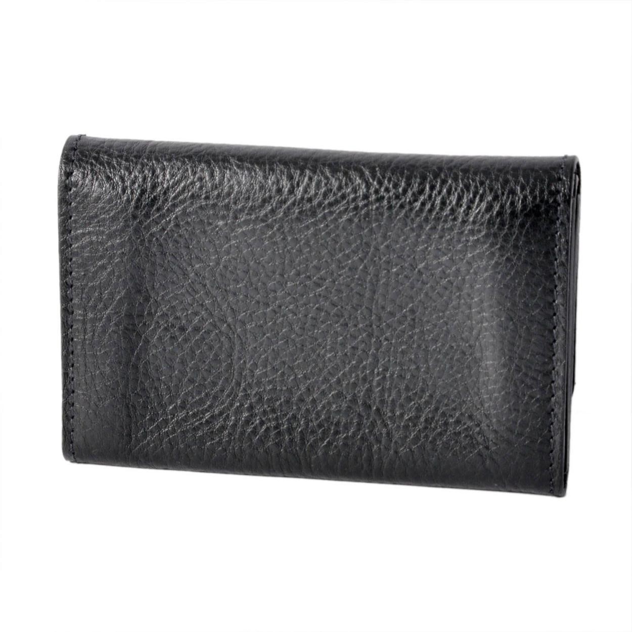 イルビゾンテ IL BISONTE C0506/MP 153 Nero カードケース 名刺入れ CARD CASE