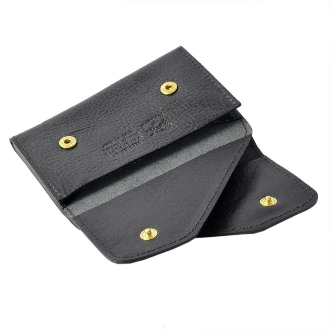 イルビゾンテ IL BISONTE C0506/MP 153 Nero カードケース 名刺入れ CARD CASE