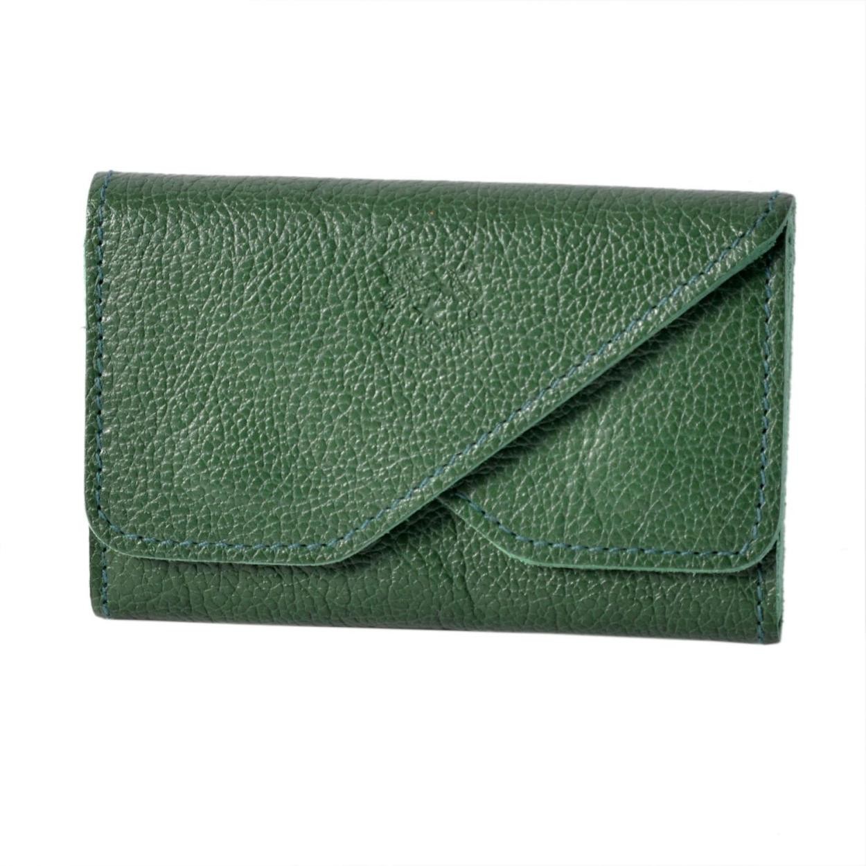 イルビゾンテ IL BISONTE C0506/MP 293 Verde カードケース 名刺入れ CARD CASE