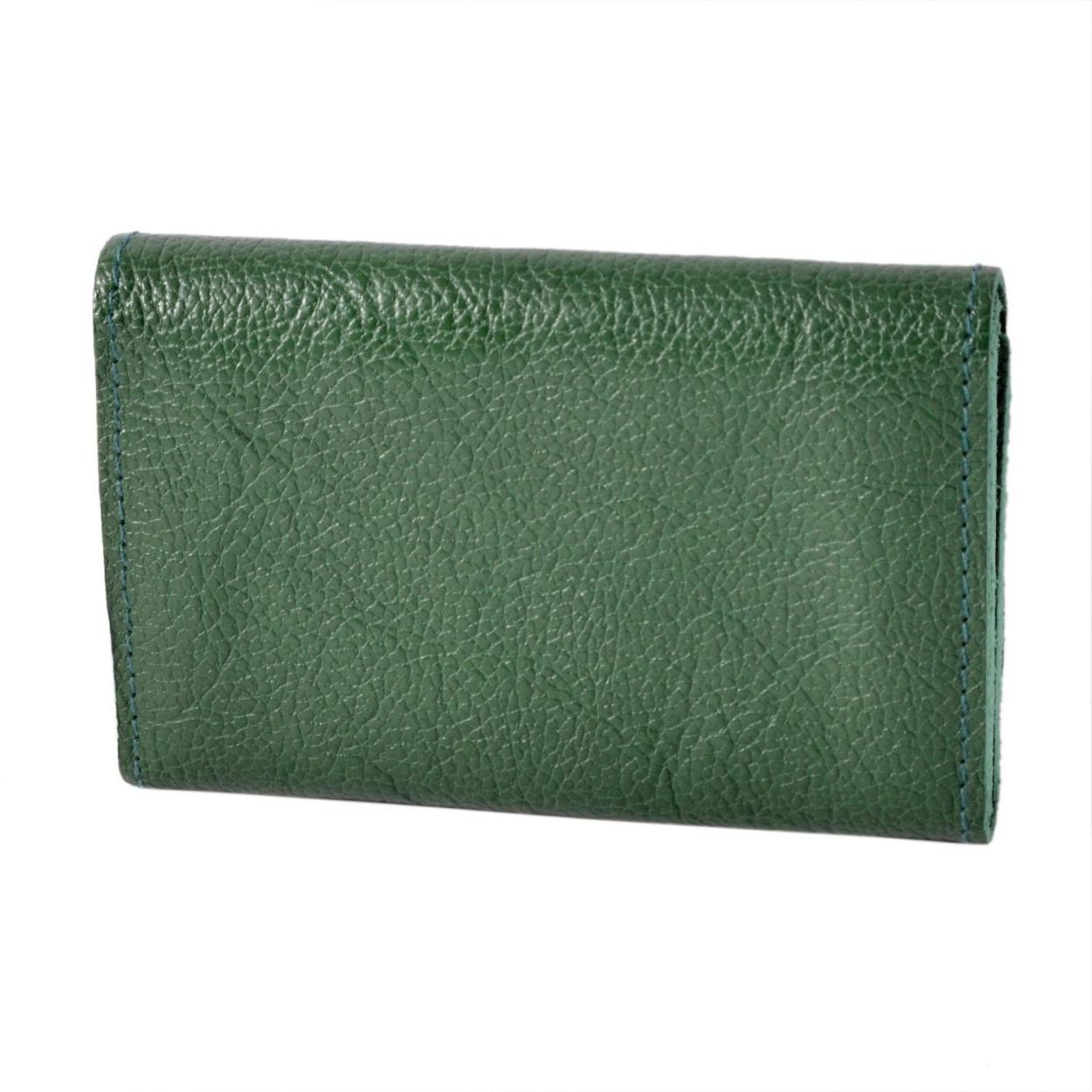 イルビゾンテ IL BISONTE C0506/MP 293 Verde カードケース 名刺入れ CARD CASE
