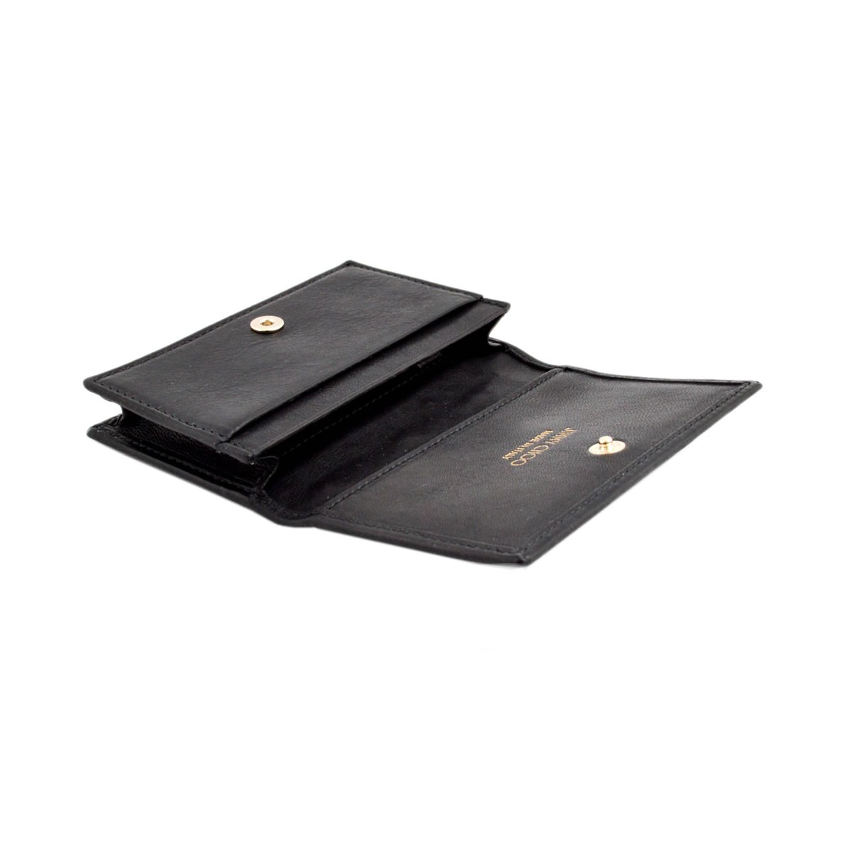 ジミーチュウ JIMMY CHOO NELLO/LTR 143 BLACK/METALLIC MIX スタースタッズ カードケース 名刺入れ