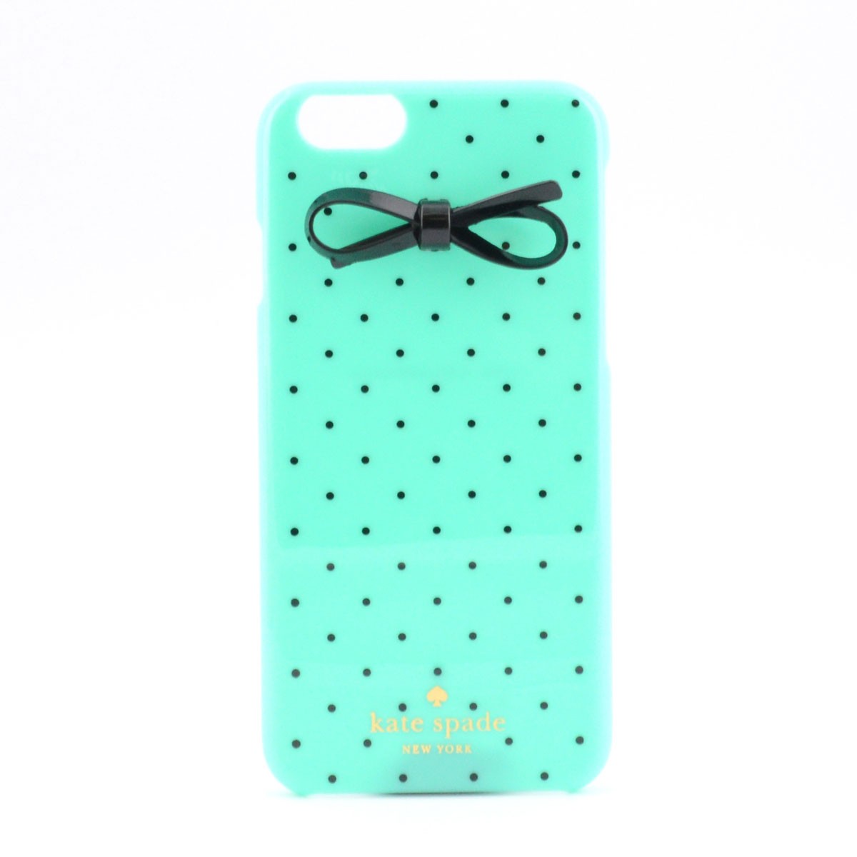 ケイトスペード Kate Spade 8ARU1144 492 Resin Iphone 6 Case Tiny Gold Dot Bow アイフォンケース