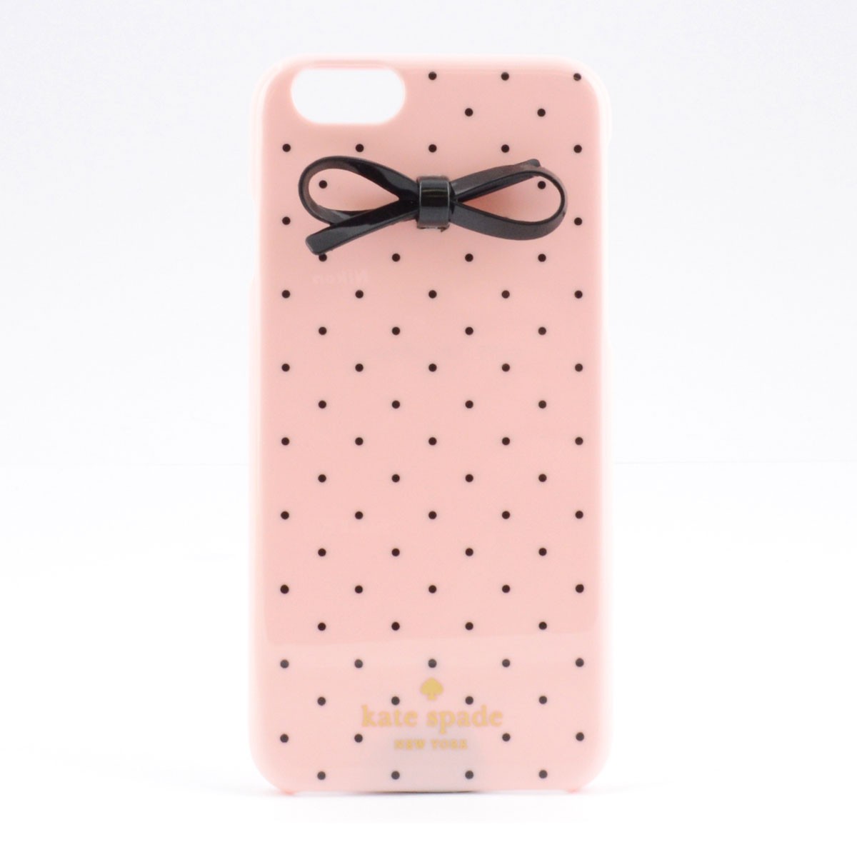 ケイトスペード Kate Spade 8ARU1144 650 Resin Iphone 6 Case Tiny Gold Dot Bow アイフォンケース