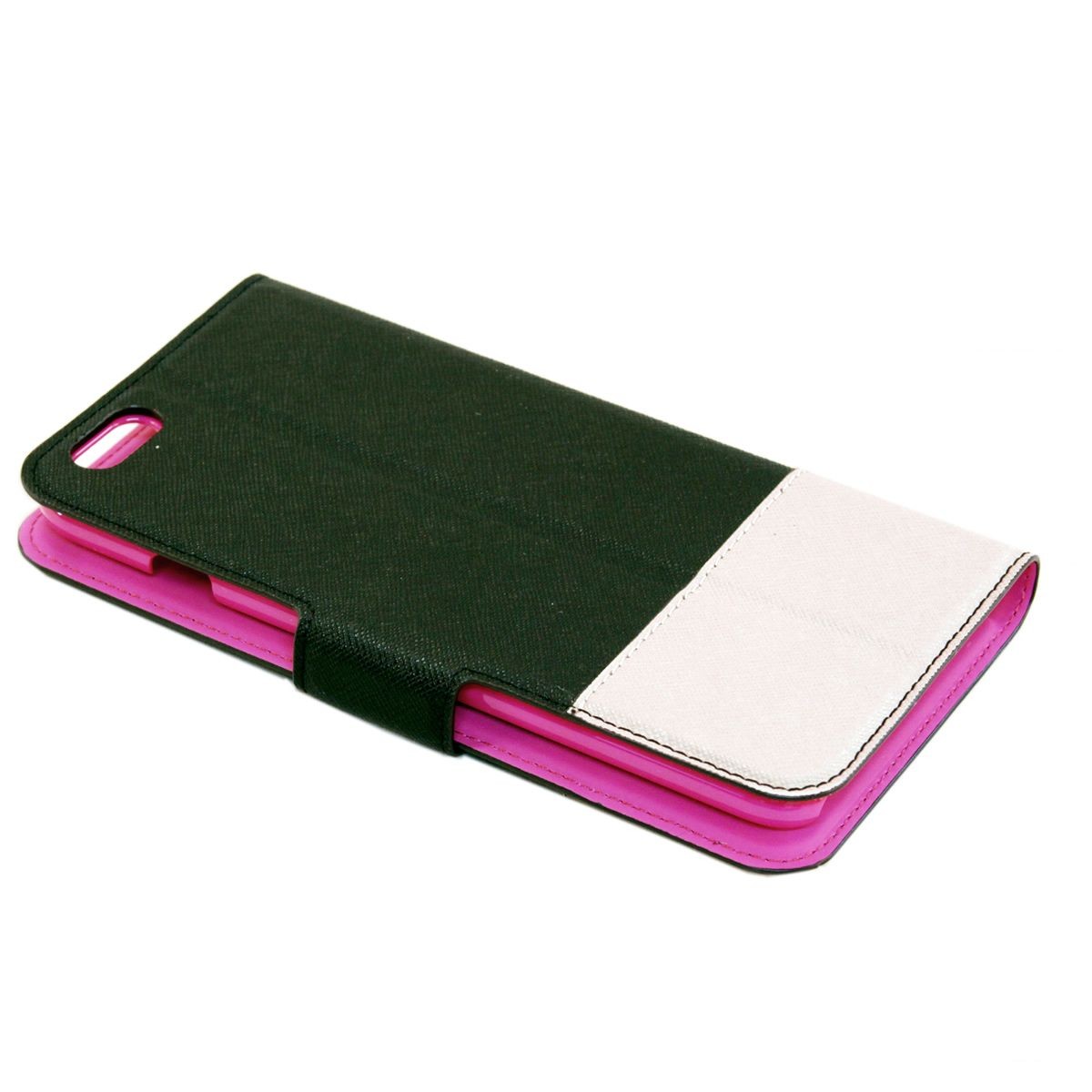 ケイトスペード Kate Spade 8ARU1096 004 Black/Pebble バイカラー 手帳型 アイフォンケース （iPhone 6 Plus/6S Plus専用） スマホカバー Cedar Street IPhone 6plus Leather Wrap Folio