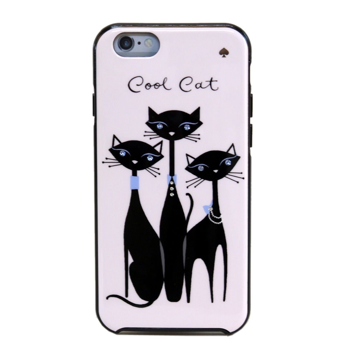 ケイトスペード Kate Spade 8ARU1577 974 Multi ビジューキャット 猫 ネコプリント アイフォンケース （iphone6・6s専用） スマホカバー Jeweled Cool Cat IPhone 6