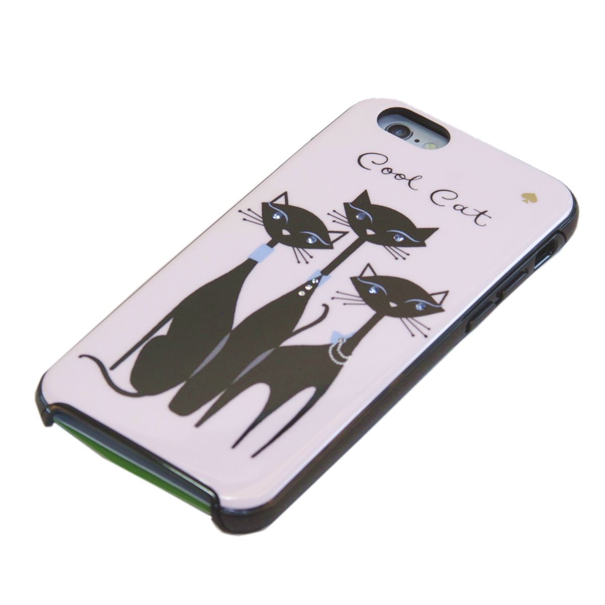 ケイトスペード Kate Spade 8ARU1577 974 Multi ビジューキャット 猫 ネコプリント アイフォンケース （iphone6・6s専用） スマホカバー Jeweled Cool Cat IPhone 6