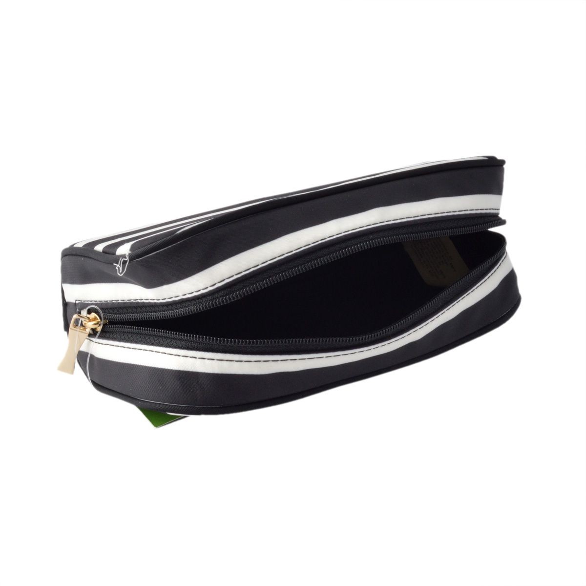 ケイトスペード Kate Spade PWRU5118 071 ボーダー柄 コスメポーチ 小物入れ CLASSIC NYLON berrie