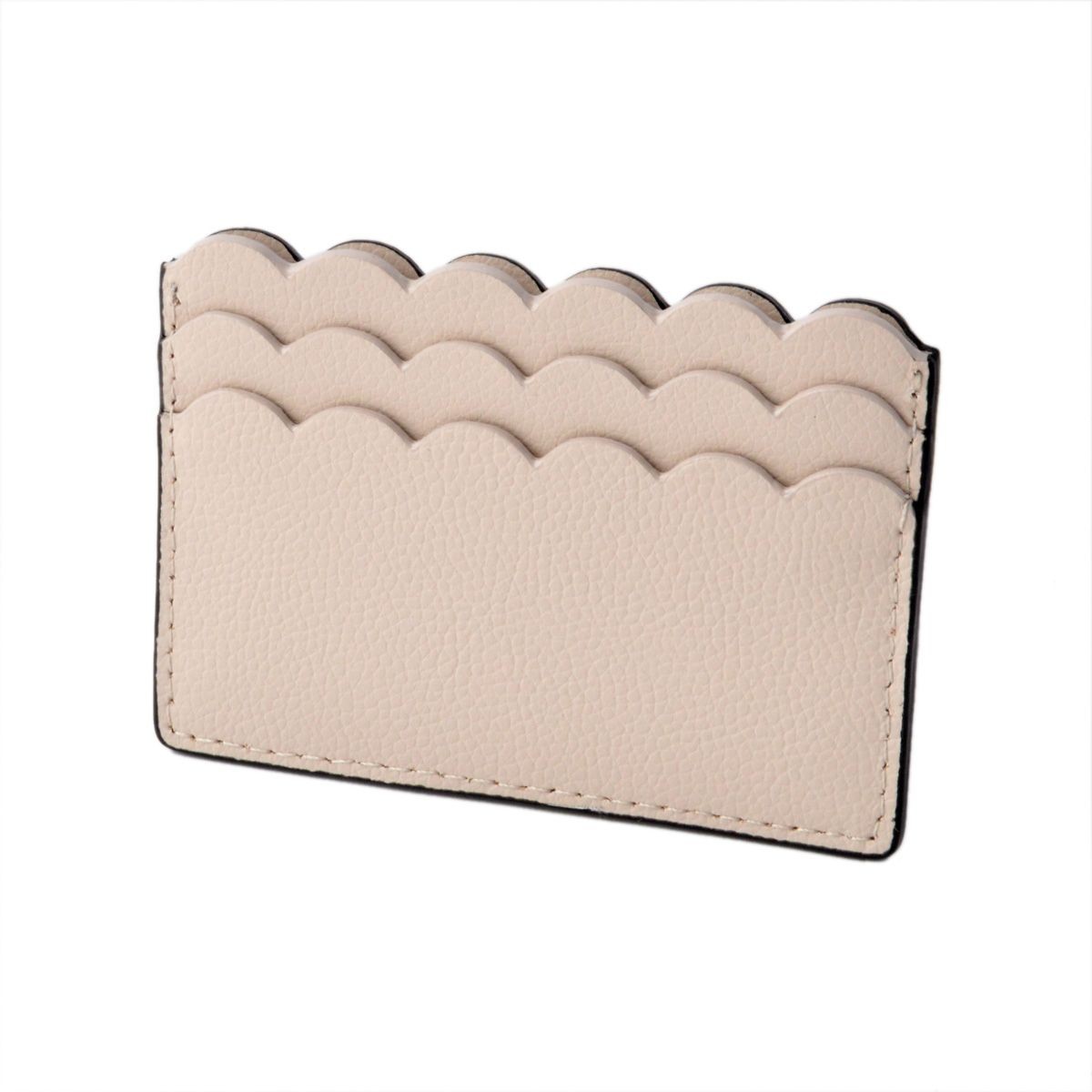 ケイトスペード Kate Spade PWRU5164 290 スカラップデザイン バイカラー カードケース 名刺入れ LILY AVENUE PATENT card holde