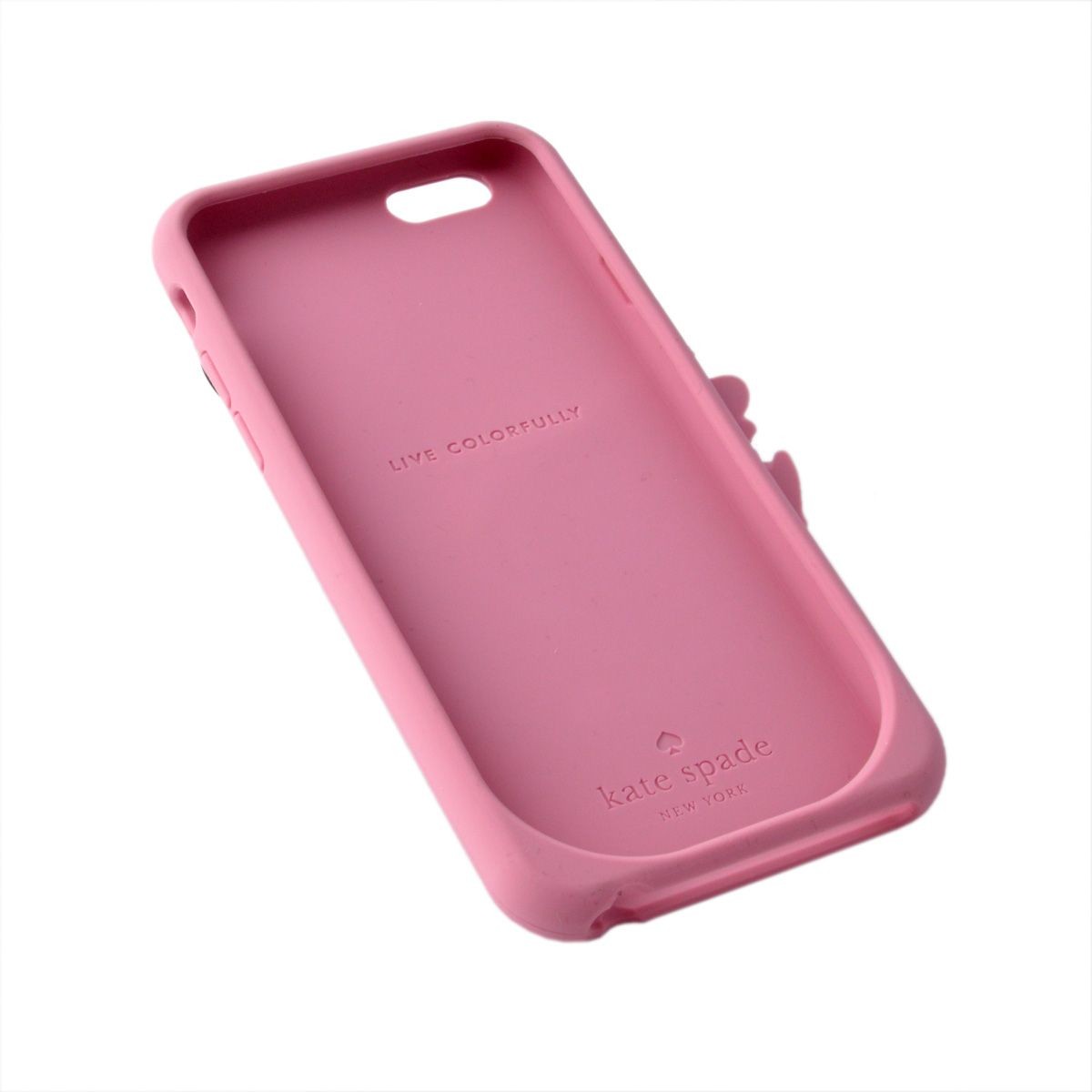ケイトスペード Kate Spade 8ARU1607 673 スワンモチーフ アイフォンケース （iPhone 6/6S専用） スマホカバー IPHONE CASES silicone swan - 6