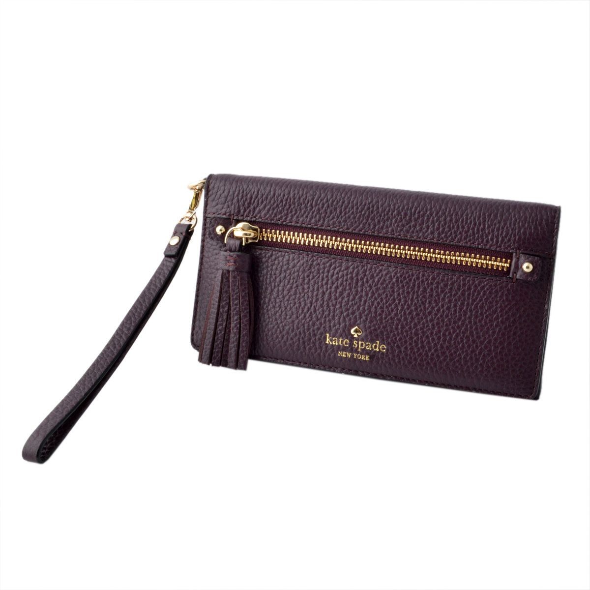 ケイトスペード Kate Spade PWRU5085 902 ストラップ付 スマートフォンケース＆ウォレット 二つ折り長財布 ミニバッグ Spencer Court  rae