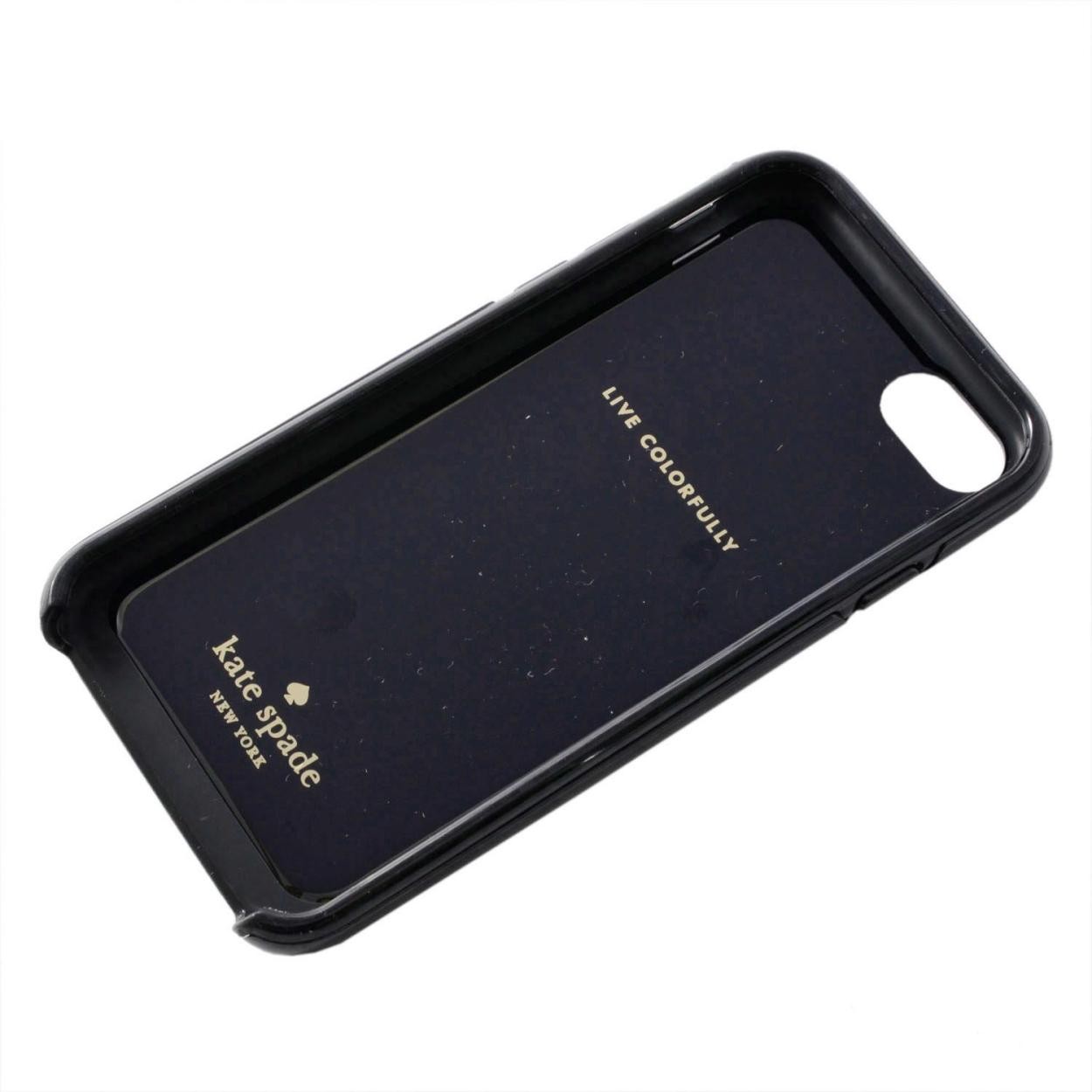 ケイトスペード Kate Spade 8ARU1836 002 ドット柄スタッズ アイフォン7専用ケース スマートフォンカバー larabee dot mini stud - 7 I-phone case