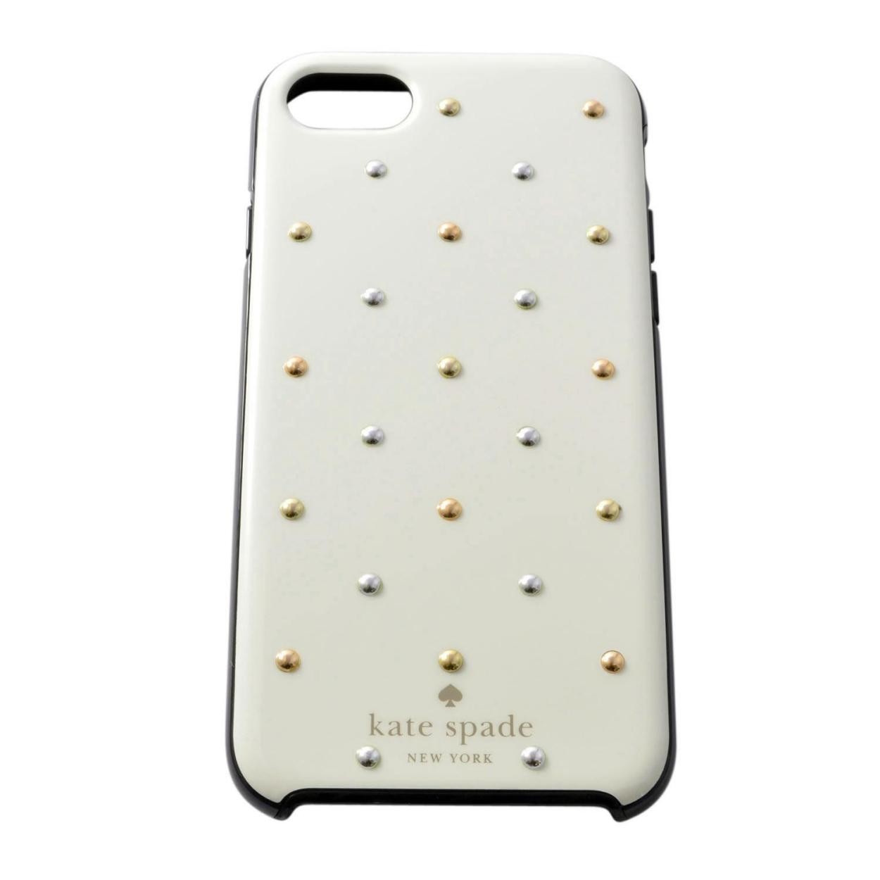 ケイトスペード Kate Spade 8ARU1836 143 ドット柄スタッズ アイフォン7専用ケース スマートフォンカバー larabee dot mini stud - 7 I-phone case