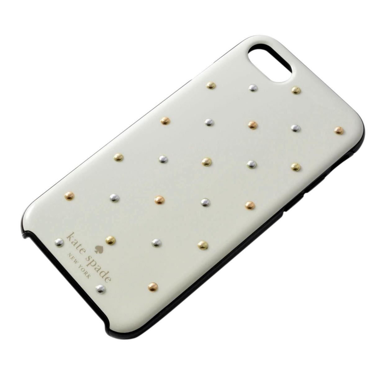 ケイトスペード Kate Spade 8ARU1836 143 ドット柄スタッズ アイフォン7専用ケース スマートフォンカバー larabee dot mini stud - 7 I-phone case