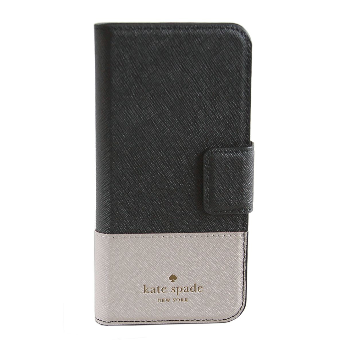 ケイトスペード Kate Spade 8ARU2154 011 バイカラー 手帳型 アイフォン7専用ケース スマートフォンカバー Leather Wrap Folio - 7 I-phone case